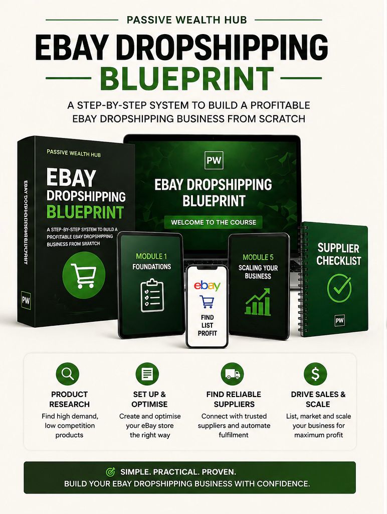 eBay Dropshipping Blueprint course
